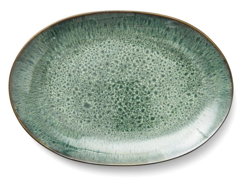 Bitz Servierplatte 36 x 25 cm Grün