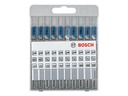 Bosch Professional Stichsägeblätter-Set Basic for Metal, 10-teilig