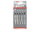 Bosch Professional Stichsägeblätter-Set T 101 BIF Special Laminate, 5-teilig
