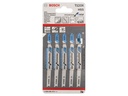Bosch Professional Stichsägeblätter-Set T 123 XF Progressor for Metal, 5-teilig