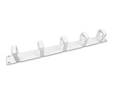 Wirewin Kabelführungspanel KFP-5RING METAL 19 Rack, Grau