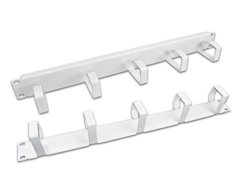 Wirewin Kabelführungspanel KFP-5RING METAL 19 Rack, Grau