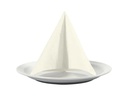 Creativ Company Papierservietten 33 cm x 33 cm, 20 Stück, Crème