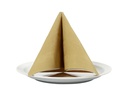 Creativ Company Papierservietten 40 cm x 40 cm, 20 Stück, Gold