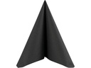 Creativ Company Papierservietten 40 cm x 40 cm, 20 Stück, Schwarz
