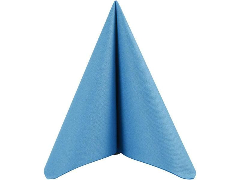 Creativ Company Papierservietten 40 cm x 40 cm, 20 Stück, Türkis