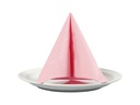 Creativ Company Papierservietten Rosa 33 cm x 33 cm, 20 Stück, Rosa