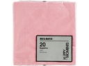 Creativ Company Papierservietten Rosa 33 cm x 33 cm, 20 Stück, Rosa