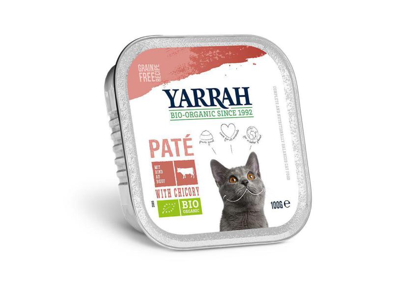 Yarrah Bio-Nassfutter Paté mit Rind und Huhn