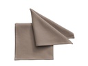 Pichler Stoffserviette One 40 cm x 40 cm, 6 Stück, Braun