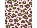 Rico Design Papierservietten Leo 33 cm x 33 cm, 20 Stück, Rosa/Grün