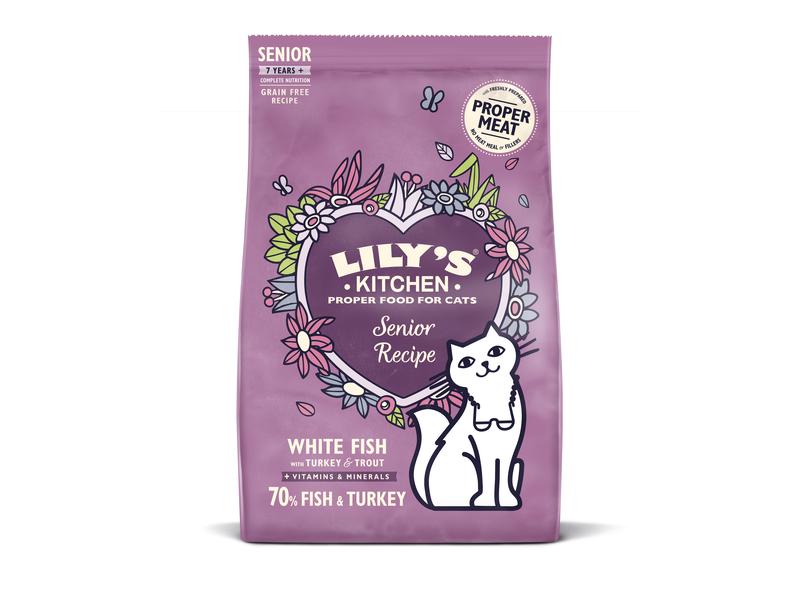 Lily's Kitchen Trockenfutter Senior Fisch, 2.4 kg