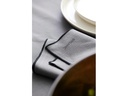 Södahl Stoffserviette Organic 2 Stück, Grau/Schwarz