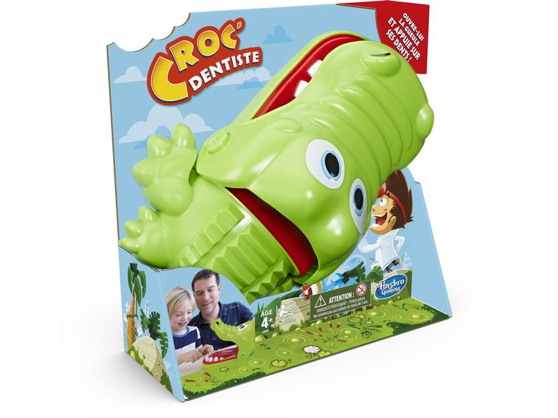 Hasbro Gaming Kinderspiel Croc` Dentiste -FR-