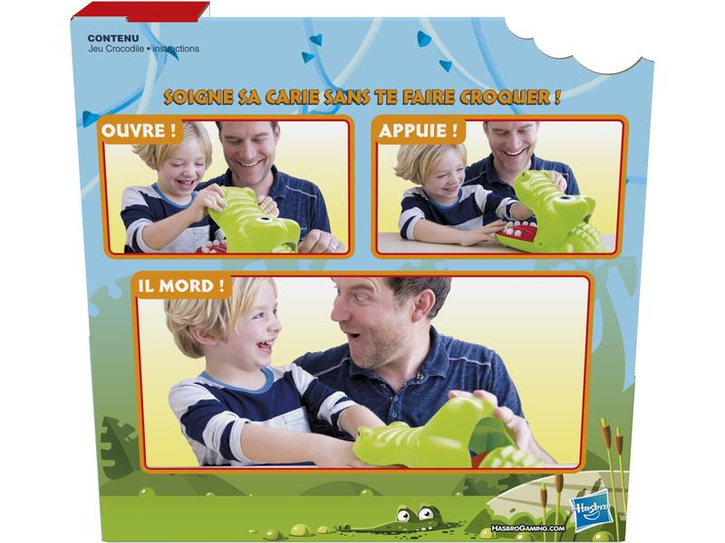 Hasbro Gaming Kinderspiel Croc` Dentiste -FR-