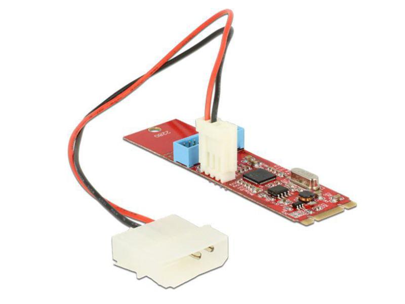 Delock Konverter M.2 Key B+M - 1x USB 3.0