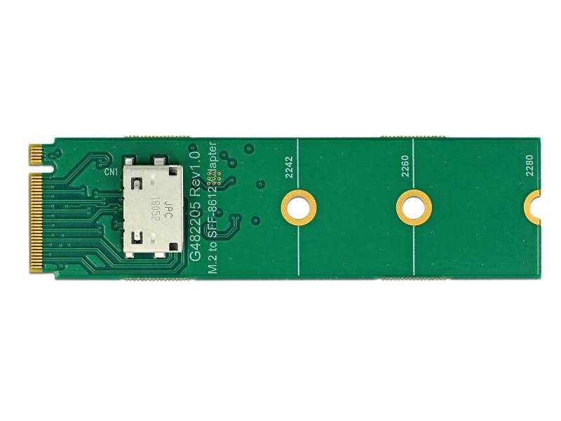 Delock Konverter M.2 Key-M - OCuLink SFF-8612