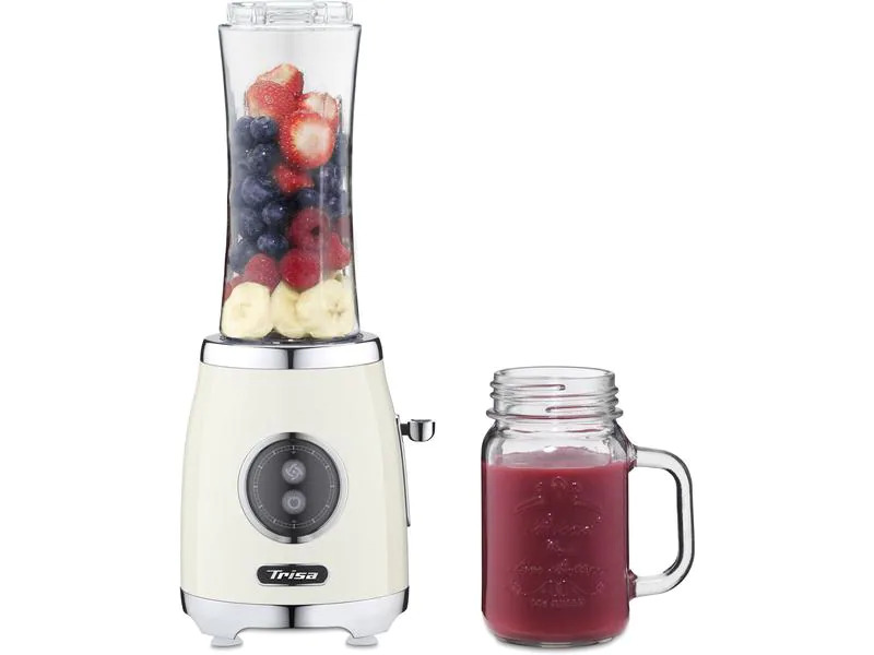 Trisa Standmixer Mix 'n' Joy Weiss-Gelb