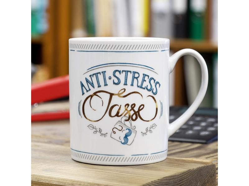 Sheepworld Kaffeetasse Anti-Stress 600 ml , 1 Stück, Weiss