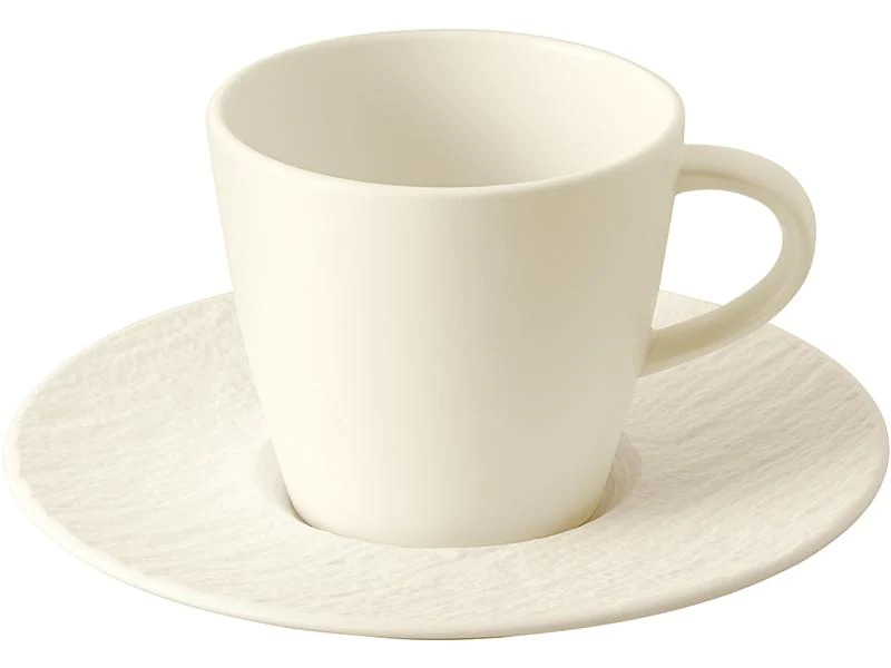 Villeroy &amp; Boch Kaffeetasse Manufacture Rock 0.22 l, 6 Stück, Crème
