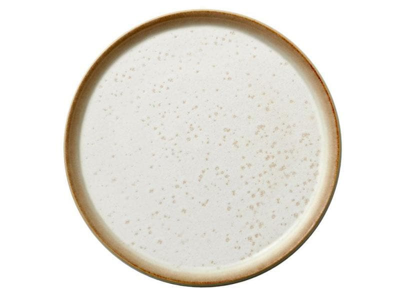 Bitz Frühstücks- und Dessertteller Ø 21 cm 6 Stück, Braun/Crème