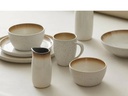 Bitz Frühstücks- und Dessertteller Ø 21 cm 6 Stück, Braun/Crème