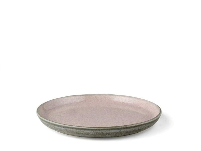 Bitz Frühstücks- und Dessertteller Ø 21 cm 6 Stück, Grau/Rosa