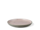 Bitz Frühstücks- und Dessertteller Ø 21 cm 6 Stück, Grau/Rosa