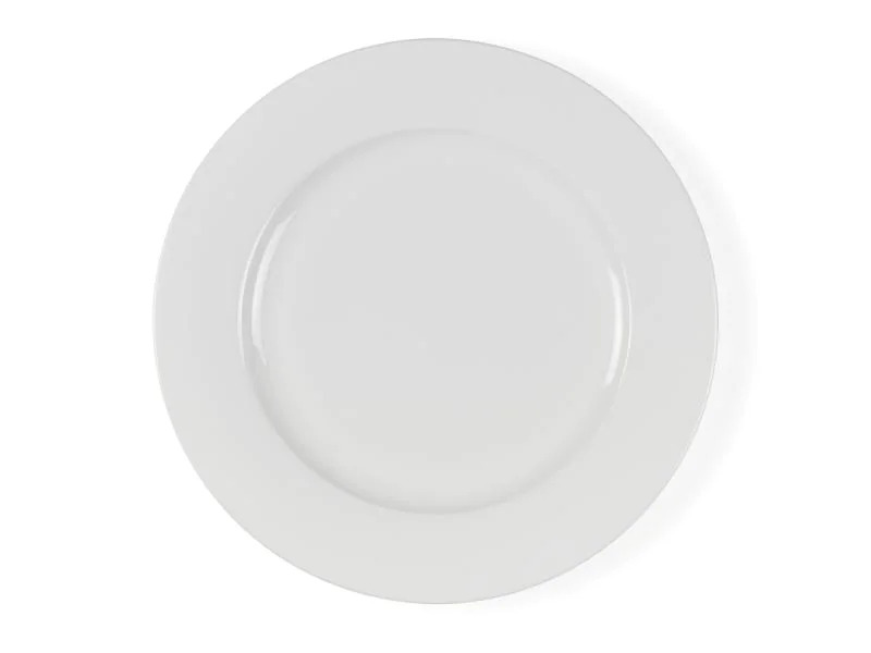 Bitz Speiseteller Ø 27 cm 6 Stück, Weiss