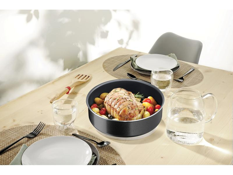 Tefal Pfannen-Set Ingenio Easy On 10-teilig, Schwarz
