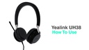 Yealink Headset UH38 Mono Teams USB-C, ohne Akku