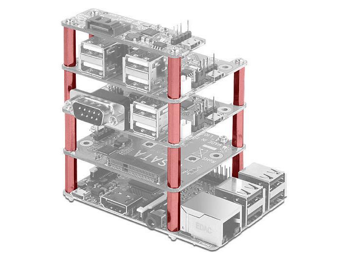 Delock Montageset 30 mm für Raspberry Pi