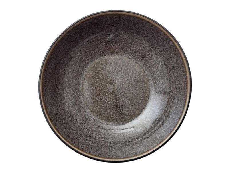 Bitz Suppen- und Pastateller Ø 20 cm 6 Stück, Schwarz/Grau