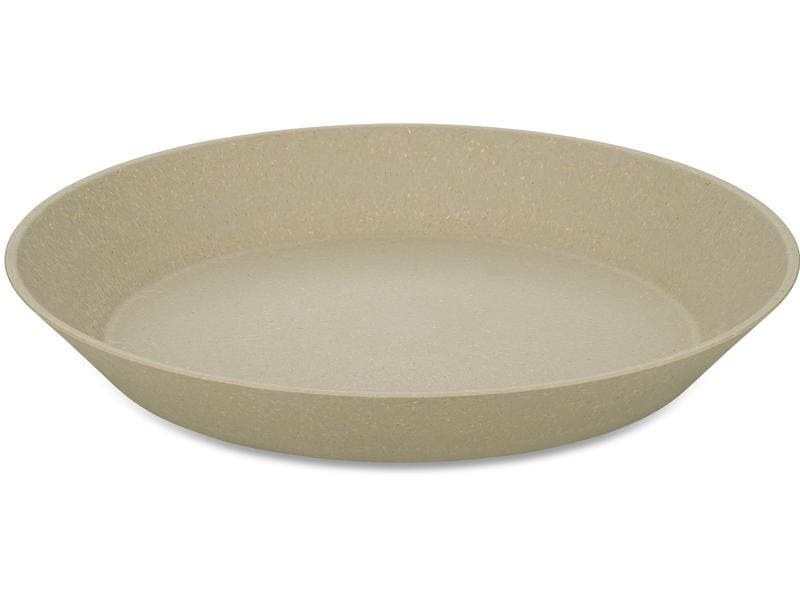 Koziol Suppen- &amp; Pastateller Connect 24 cm, 4 Stück, Sand