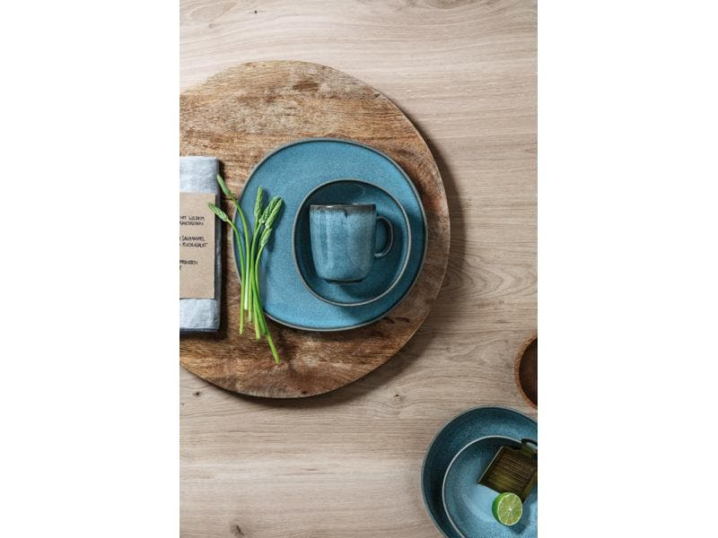 Villeroy &amp; Boch Frühstücks- und Dessertteller Lave 6 Stück, Blau