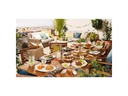 Villeroy &amp; Boch Speiseteller BBQ Passion Steak 1 Paar, Weiss