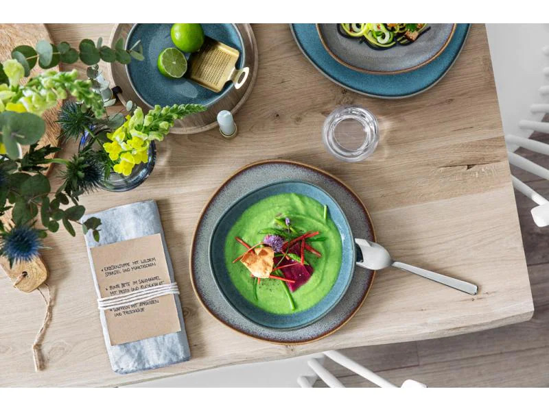 Villeroy &amp; Boch Speiseteller Lave 6 Stück, Blau