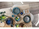 Villeroy &amp; Boch Speiseteller Lave 6 Stück, Blau