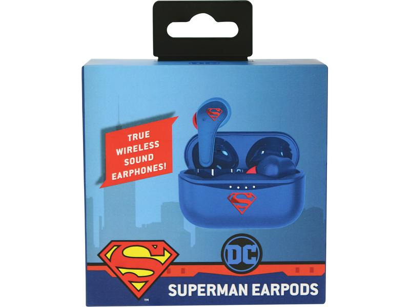 OTL True Wireless In-Ear-Kopfhörer DC Comics Superman Dunkelblau