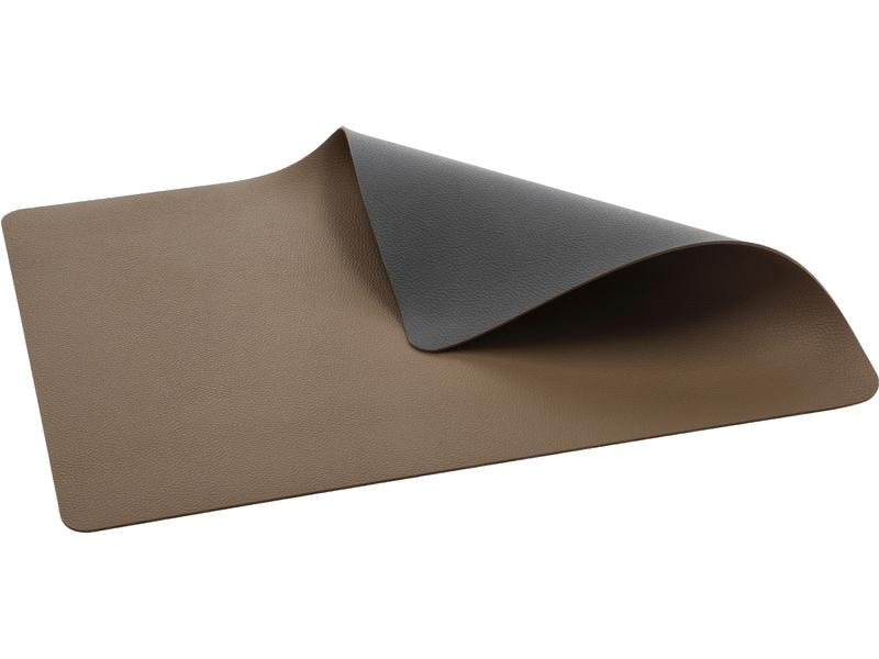 Bitz Tischset 33 cm x 0.46 m, 4 Stück, Dunkelbraun/Grau