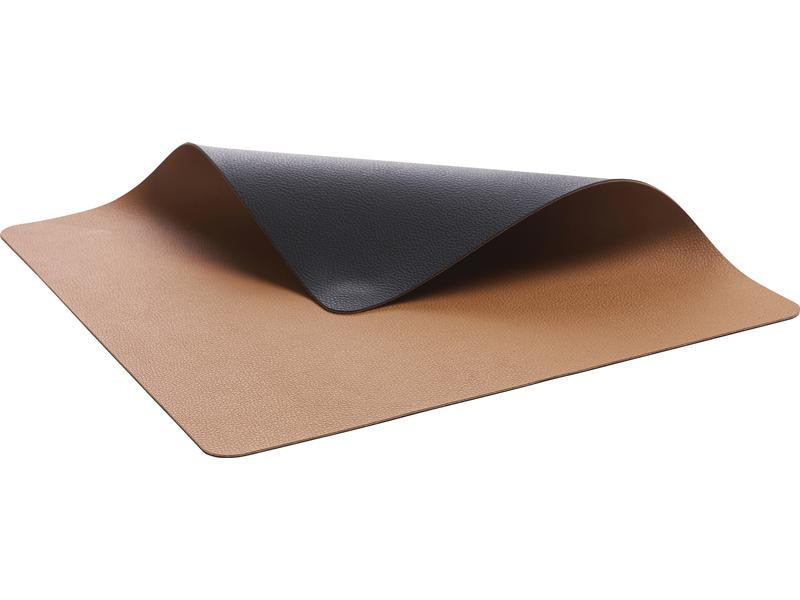 Bitz Tischset 33 cm x 0.46 m, 4 Stück, Hellbraun/Schwarz