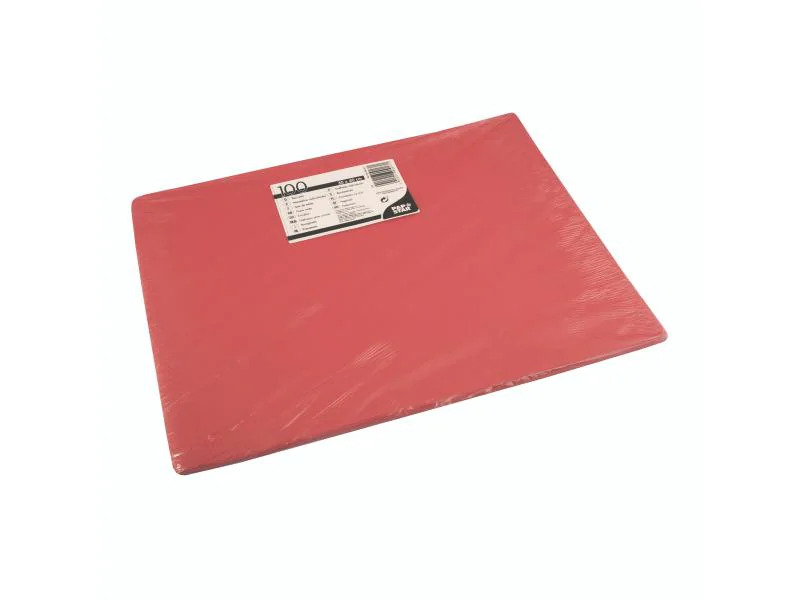 Papstar Tischset 40 cm x 30 cm, Rot