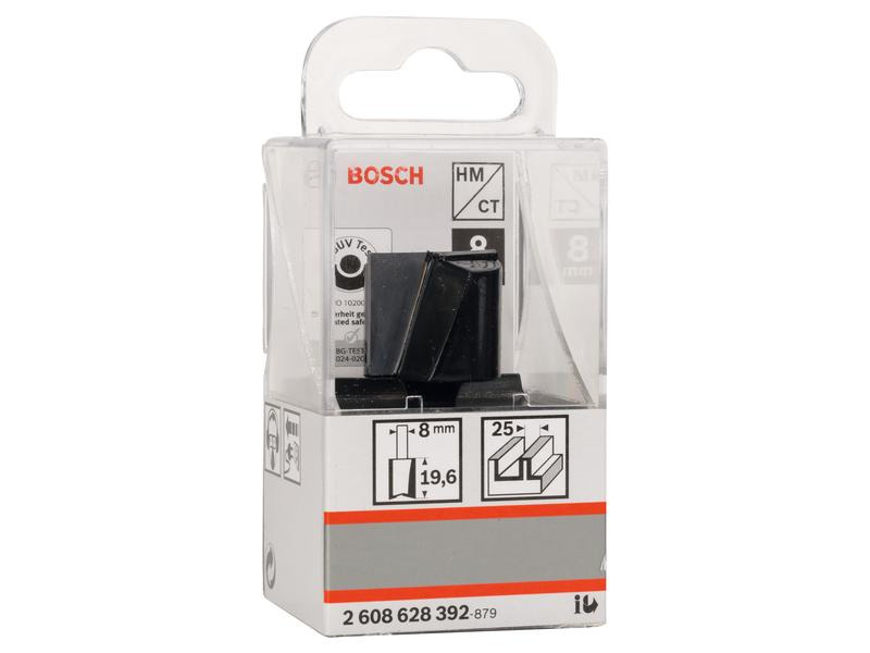 Bosch Professional V-Nutfräser Standard for Wood D1 25 mm, L 19.6 mm, G 51 mm