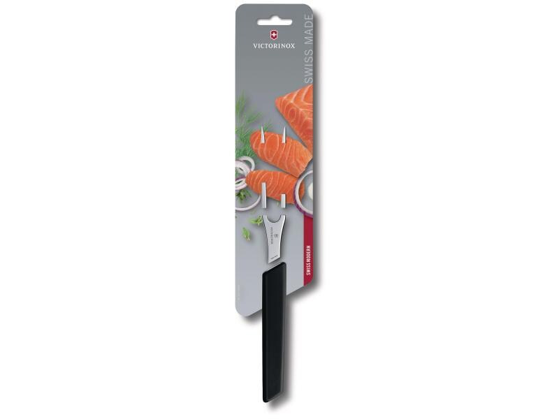 Victorinox Tranchiergabel Swiss Modern Schwarz