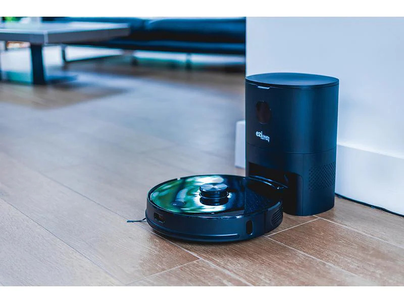 EZIclean Saug- und Wischroboter Aqua Connect x1200, Schwarz