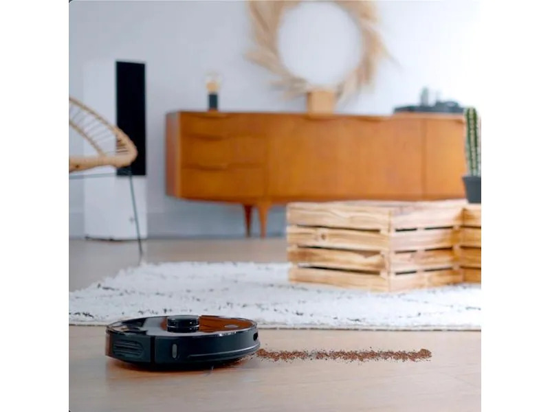 EZIclean Saug- und Wischroboter Aqua Connect x1200, Schwarz