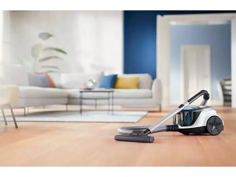 Philips Bodenstaubsauger XB2122/19, Blau/Weiss