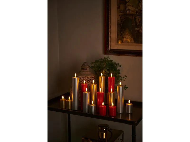 Sirius LED-Kerze Sille Exclusive 5 cm x 20 cm, Gold
