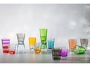 Leonardo Trinkglas Optic Pastell 215 ml, 6 Stück, Grau