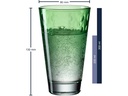 Leonardo Trinkglas Optic Pastell 300 ml, 6 Stück, Grün